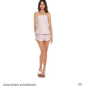 FINDERS KEEPERS SWEET DARLING PLAYSUIT